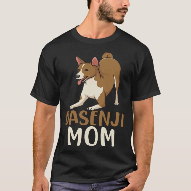 Camiseta Basenji Mom Animal Dog Owner (Anverso)