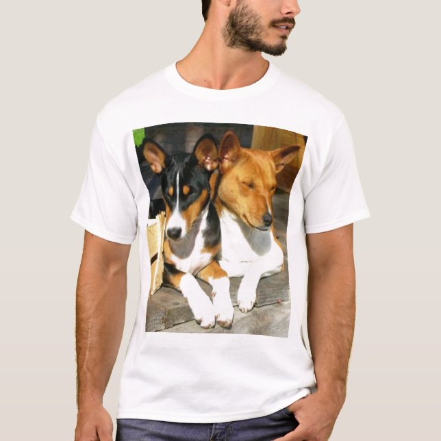 Camiseta Basenji Tucson y Basja (Anverso)