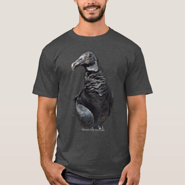 Camiseta Bash the Black Vulture T-Shirt (Anverso)