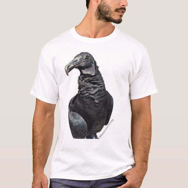 Camiseta Bash the Black Vulture T-Shirt (Anverso)