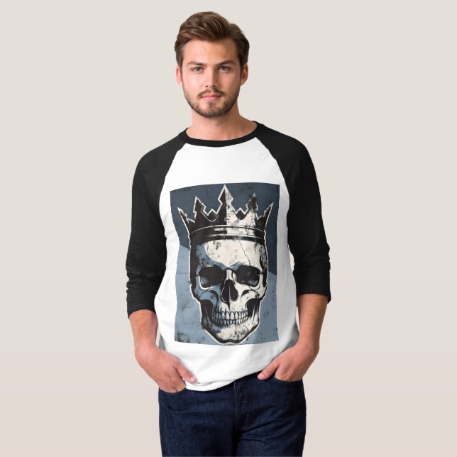 Camiseta Basic 3/4 Sleeve Raglan T-Shirt (Anverso completo)