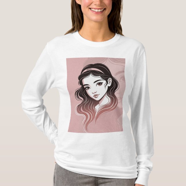 Camiseta Basic Long Sleeve T-Shirt (Anverso)