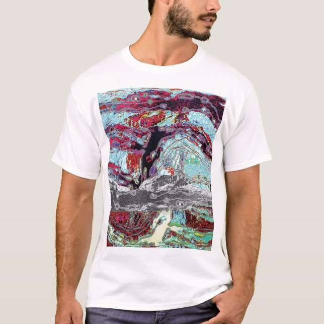 Camiseta Basic T-Shirt – Strata Pulse (Anverso)