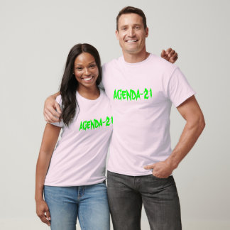 Camiseta básica alternativa con Agenda-21
