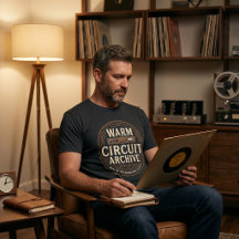 Camiseta básica Archivo de Circuito Cálido