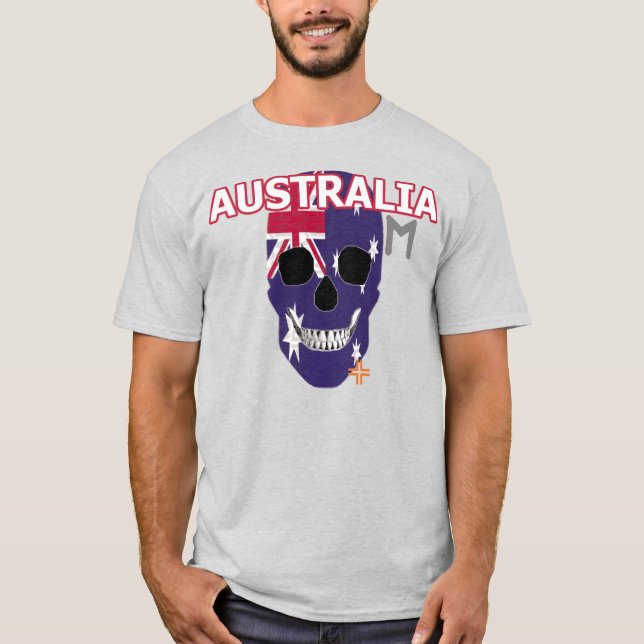 Camiseta básica B2 de HANDSKULL Australia (Anverso)