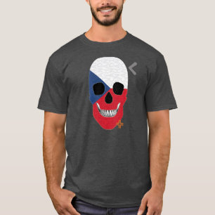 Camiseta básica B2 de HANDSKULL Checoslovaquia