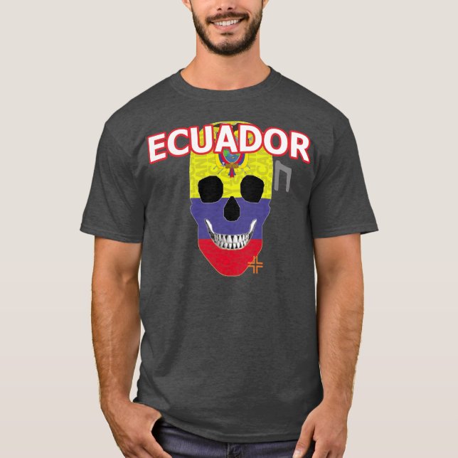 Camiseta básica B2 de HANDSKULL Ecuador (Anverso)