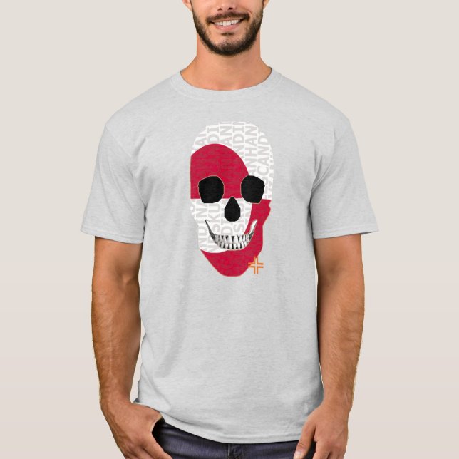 Camiseta básica B2 de HANDSKULL Greenland (Anverso)