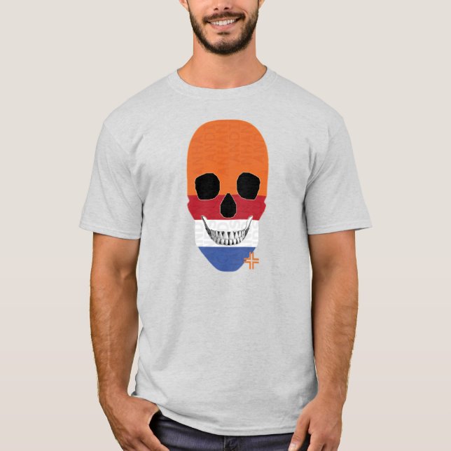 Camiseta básica B2 de HANDSKULL Holland (Anverso)