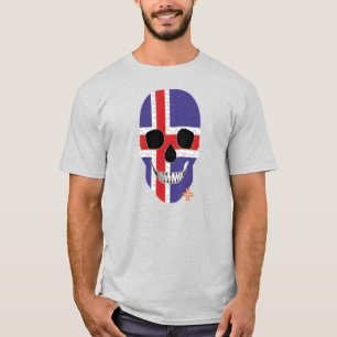 Camiseta básica B2 de HANDSKULL Islandia