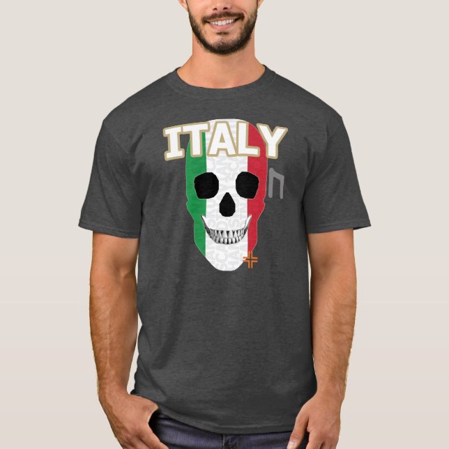 Camiseta básica B2 de HANDSKULL Italia (Anverso)