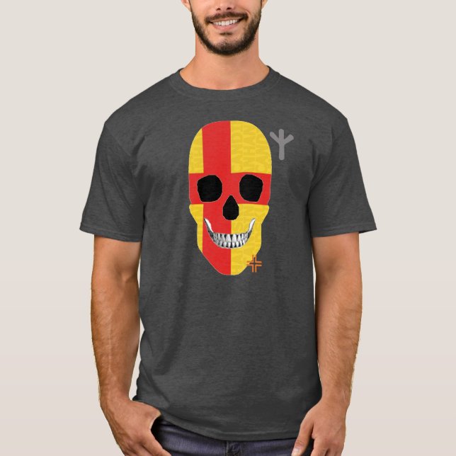 Camiseta básica B2 de HANDSKULL Kalmar (Anverso)