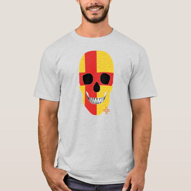 Camiseta básica B2 de HANDSKULL Kalmar (Anverso)