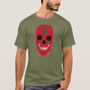 camiseta básica B2 de HANDSKULL Marruecos