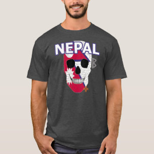 Camiseta básica B2 de HANDSKULL Nepal