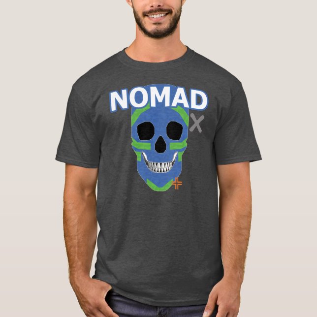 Camiseta básica B2 de HANDSKULL Nomad (Anverso)