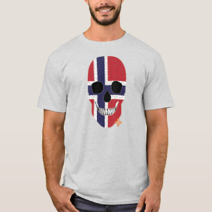 Camiseta básica B2 de HANDSKULL Noruega