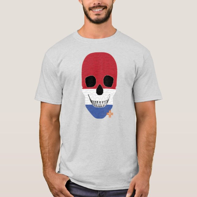 Camiseta básica B2 de HANDSKULL Países Bajos (Anverso)