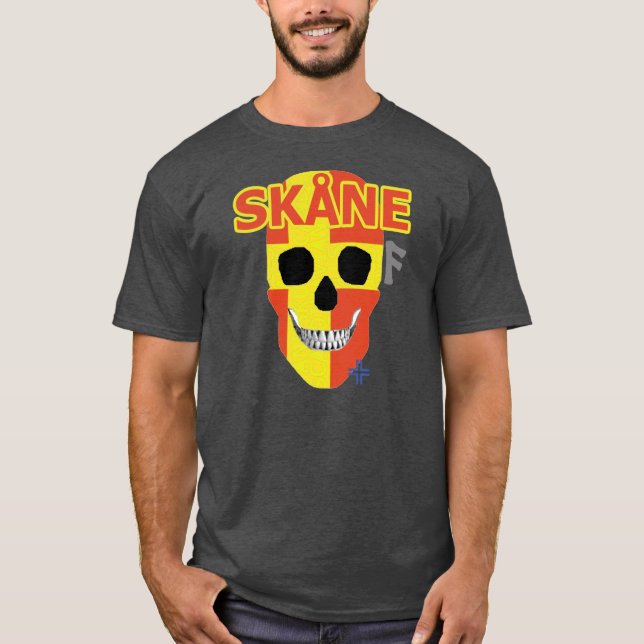 Camiseta básica B2 de HANDSKULL Skane (Anverso)