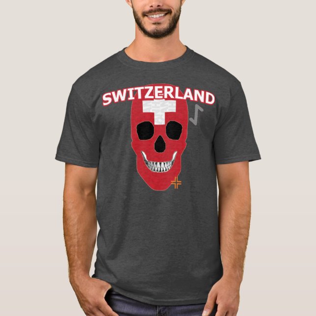 Camiseta básica B2 de HANDSKULL Suiza (Anverso)