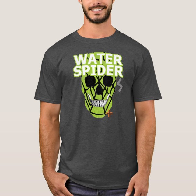 Camiseta básica B2 de HANDSKULL Water Spider (Anverso)