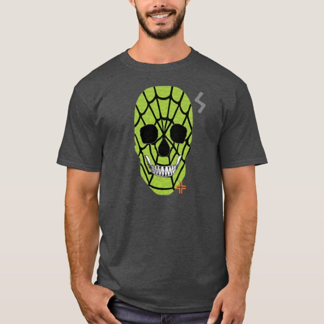 Camiseta básica B2 de HANDSKULL Water Spider (Anverso)