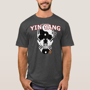 Camiseta básica B2 de HANDSKULL Yin Yang