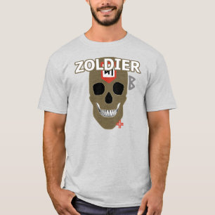 Camiseta básica B2 de HANDSKULL Zoldier