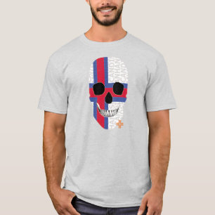 Camiseta básica B2 de las Islas Feroe HANDSKULL