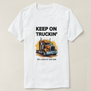 CAMISETA BÁSICA BLANCA PARA HOMBRES 'SIGUE ADELANT