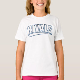 Camiseta básica blanca para jóvenes