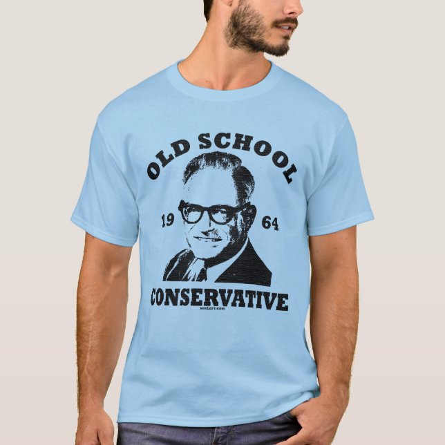 Camiseta básica conservadora de la escuela vieja (Anverso)
