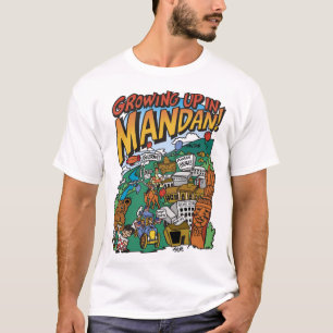 Camiseta básica "Crecer en mandarín" para hombres
