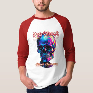 Camiseta básica de 3/4 mangas Raglan para hombres