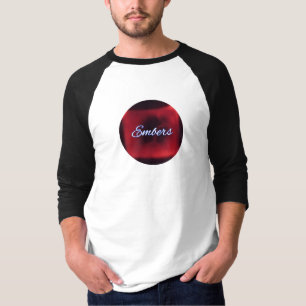 Camiseta básica de 3/4 mangas Raglan para hombres