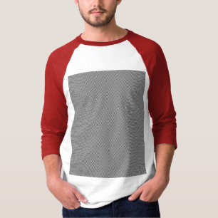 Camiseta básica de 3/4 mangas Raglan para hombres