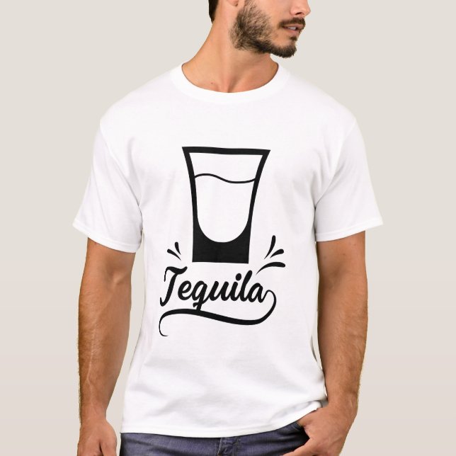 Camiseta Básica de Algodón Premium para Hombre (Anverso)