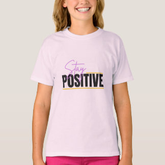Camiseta básica de algodón suave para niñas