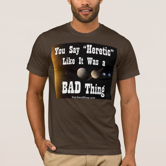 Camiseta básica de American Apparel de los hombres (Anverso)