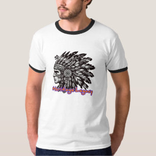 Camiseta básica de aro para hombre 