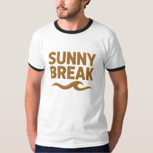 Camiseta básica de aro para hombre