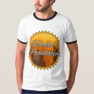 Camiseta básica de aro para hombre 