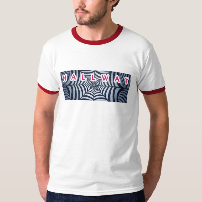Camiseta básica de aro para hombre  (Anverso)