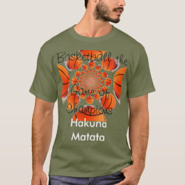 Camiseta básica de baloncesto Hakuna Matata