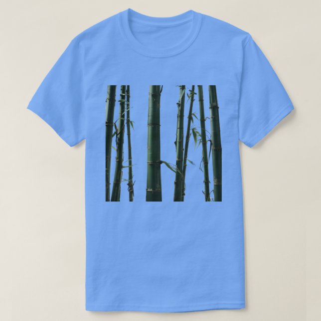 Camiseta básica de bambú exótica (Diseño del anverso)