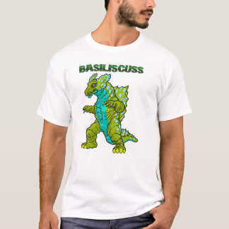 Camiseta básica de Basiliscuss de los hombres