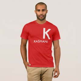 Camiseta básica de Bella Canvas masculina de KASHA