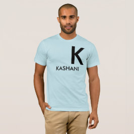 Camiseta básica de Bella Canvas masculina de KASHA