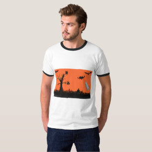 Camiseta básica de cantante de Ilustracion de Hall